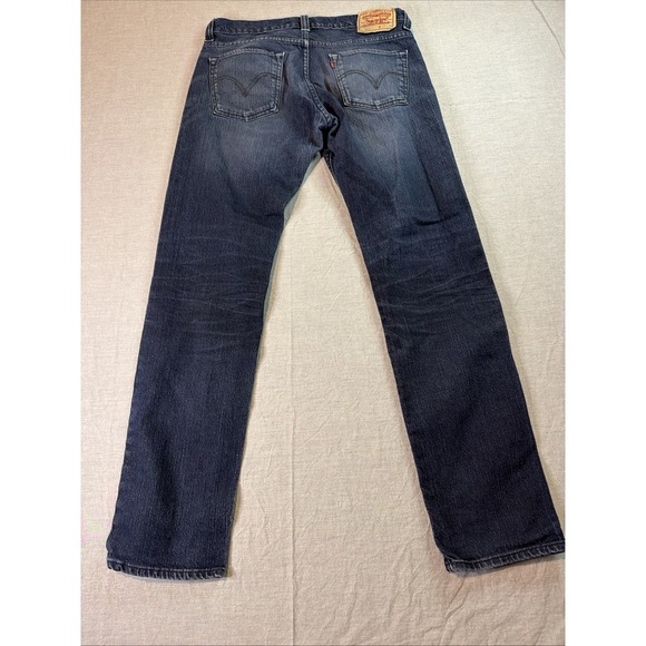 Levis Jeans Mens Size 32 x 34 Blue Denim 511 Skinny Fit Straight Leg Stretch - Picture 9 of 10